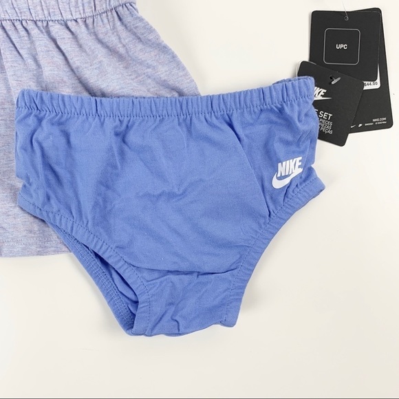 NIKE JERSEY ESSENTIALS DRESS & BLOOMER 2-PIECE SET - Picture 6 of 12